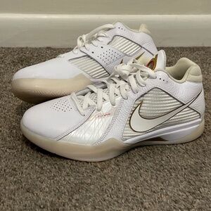 Size 10 - Nike Zoom KD 3 White Metallic Gold